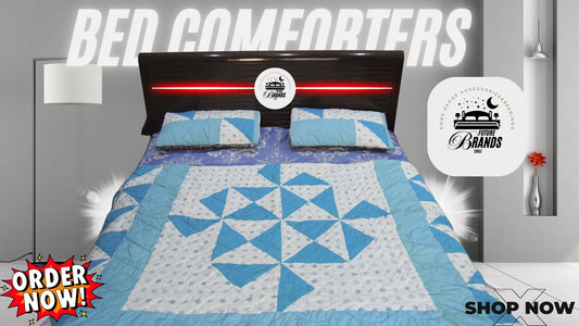 Patchworked comforter